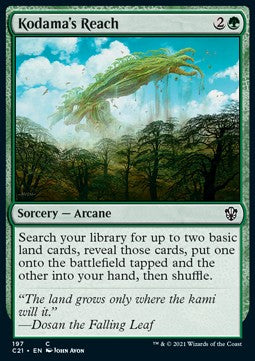 Kodama's Reach⁣ - Commander: Strixhaven⁣ (Common)⁣ [197]