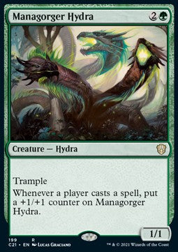 Managorger Hydra⁣ - Commander: Strixhaven⁣ (Rare)⁣ [199]