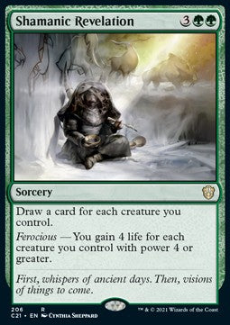 Shamanic Revelation⁣ - Commander: Strixhaven⁣ (Rare)⁣ [206]
