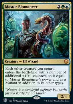 Master Biomancer⁣ - Commander: Strixhaven⁣ (Mythic)⁣ [224]