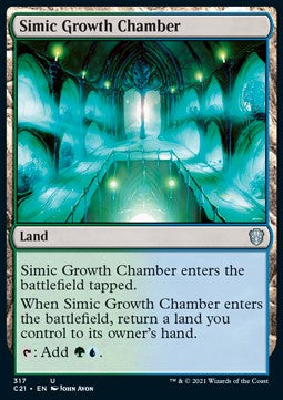 Simic Growth Chamber - Commander: Strixhaven (Uncommon) [C21-317]