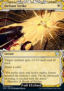 Defiant Strike (V.3)⁣ - Mystical Archive⁣ (Uncommon)⁣ [3]