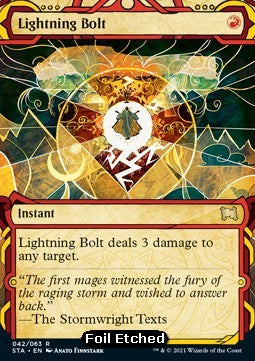 Lightning Bolt (V.3)⁣ - Mystical Archive⁣ (Rare)⁣ [42]