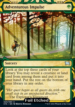 Adventurous Impulse (V.3)⁣ - Mystical Archive⁣ (Uncommon)⁣ [49]