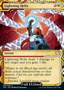 Lightning Helix (V.3)⁣ - Mystical Archive⁣ (Rare)⁣ [62]