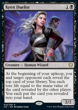 Keen Duelist⁣ - Commander: Strixhaven⁣ (Rare)⁣ [42]