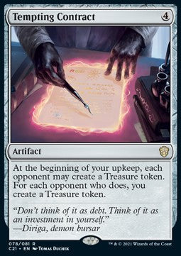 Tempting Contract⁣ - Commander: Strixhaven⁣ (Rare)⁣ [78]