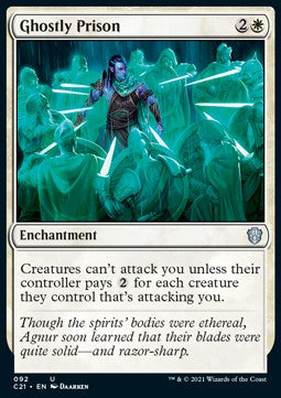Ghostly Prison - Commander: Strixhaven (Uncommon) [C21-92]