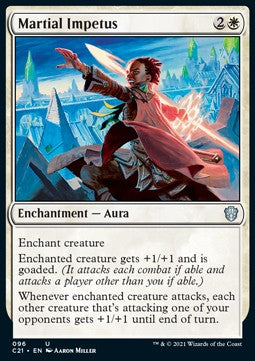 Martial Impetus⁣ - Commander: Strixhaven⁣ (Uncommon)⁣ [96]