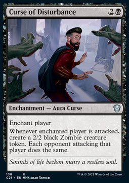 Curse of Disturbance - Commander: Strixhaven (Uncommon) [C21-138]