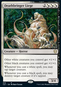 Deathbringer Liege⁣ - Commander: Strixhaven⁣ (Rare)⁣ [214]