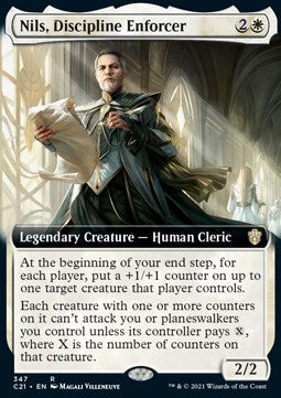 Nils, Discipline Enforcer⁣ - Commander: Strixhaven: Extras⁣ (Rare)⁣ [347]