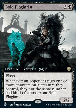 Bold Plagiarist⁣ - Commander: Strixhaven: Extras⁣ (Rare)⁣ [364]