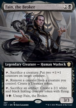 Fain, the Broker⁣ - Commander: Strixhaven: Extras⁣ (Rare)⁣ [367]