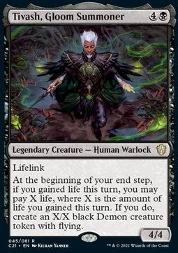 Tivash, Gloom Summoner⁣ - Commander: Strixhaven⁣ (Rare)⁣ [45]