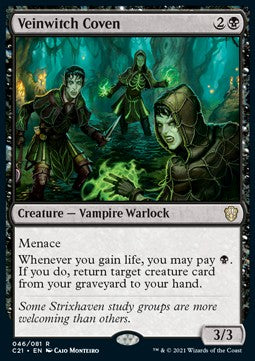 Veinwitch Coven⁣ - Commander: Strixhaven⁣ (Rare)⁣ [46]