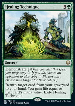 Healing Technique⁣ - Commander: Strixhaven⁣ (Rare)⁣ [63]