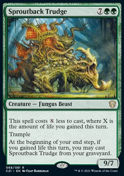 Sproutback Trudge⁣ - Commander: Strixhaven⁣ (Rare)⁣ [68]