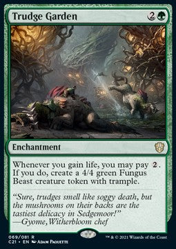Trudge Garden⁣ - Commander: Strixhaven⁣ (Rare)⁣ [69]