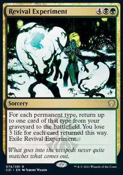 Revival Experiment⁣ - Commander: Strixhaven⁣ (Rare)⁣ [74]
