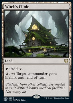 Witch's Clinic⁣ - Commander: Strixhaven⁣ (Rare)⁣ [81]
