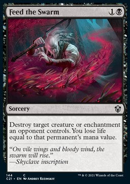 Feed the Swarm⁣ - Commander: Strixhaven⁣ (Common)⁣ [144]