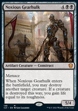 Noxious Gearhulk⁣ - Commander: Strixhaven⁣ (Mythic)⁣ [148]