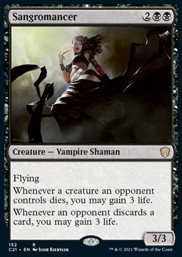 Sangromancer⁣ - Commander: Strixhaven⁣ (Rare)⁣ [152]