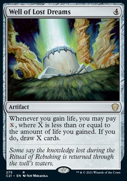 Well of Lost Dreams⁣ - Commander: Strixhaven⁣ (Rare)⁣ [275]