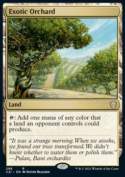 Exotic Orchard⁣ - Commander: Strixhaven⁣ (Rare)⁣ [288]