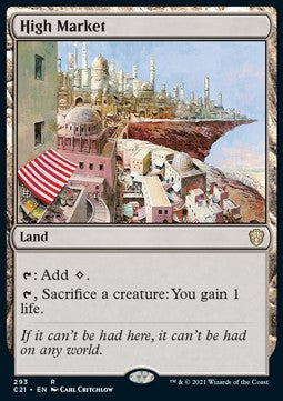 High Market⁣ - Commander: Strixhaven⁣ (Rare)⁣ [293]