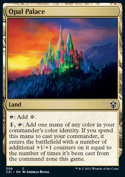 Opal Palace⁣ - Commander: Strixhaven⁣ (Common)⁣ [306]