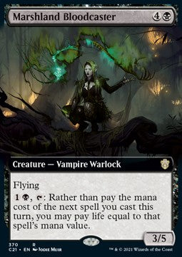 Marshland Bloodcaster⁣ - Commander: Strixhaven: Extras⁣ (Rare)⁣ [370]