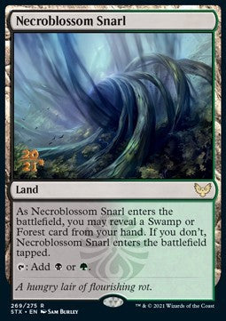 Necroblossom Snarl (V.1)⁣ - Strixhaven: School of Mages: Promos⁣ (Rare)⁣ [269]