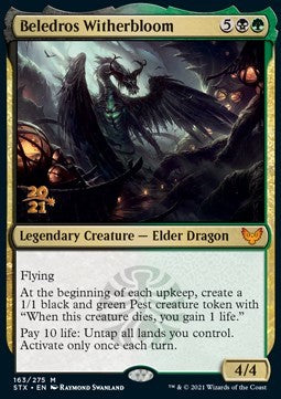 Beledros Witherbloom (V.1)⁣ - Strixhaven: School of Mages: Promos⁣ (Mythic)⁣ [163]
