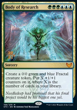 Body of Research (V.1)⁣ - Strixhaven: School of Mages: Promos⁣ (Mythic)⁣ [168]