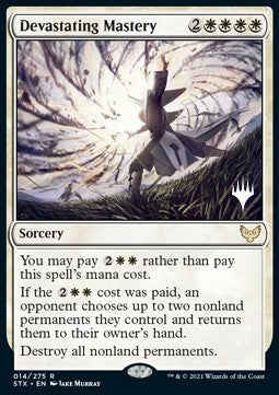 Devastating Mastery (V.2)⁣ - Strixhaven: School of Mages: Promos⁣ (Rare)⁣ [14]