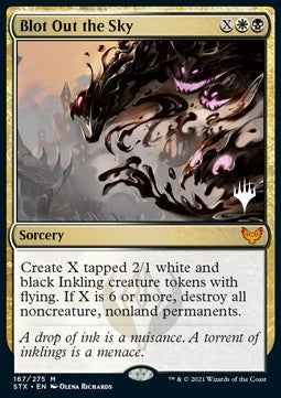 Blot Out the Sky (V.2)⁣ - Strixhaven: School of Mages: Promos⁣ (Mythic)⁣ [167]
