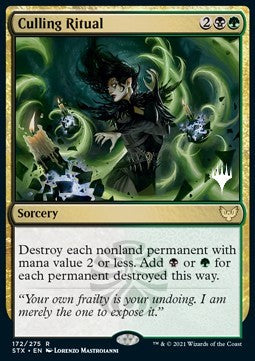 Culling Ritual (V.2)⁣ - Strixhaven: School of Mages: Promos⁣ (Rare)⁣ [172]