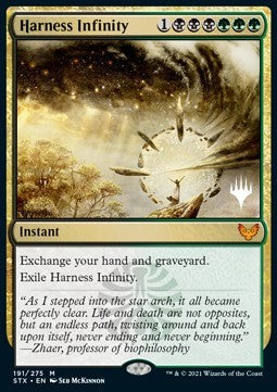 Harness Infinity (V.2)⁣ - Strixhaven: School of Mages: Promos⁣ (Mythic)⁣ [191]