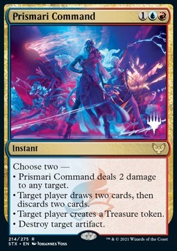 Prismari Command (V.2)⁣ - Strixhaven: School of Mages: Promos⁣ (Rare)⁣ [214]