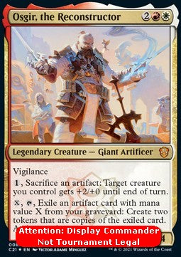 Osgir, the Reconstructor (V.2)⁣ - Commander: Strixhaven: Extras⁣ (Special)⁣ [8]
