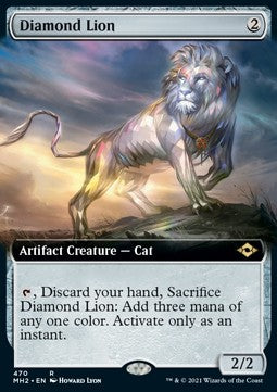 Diamond Lion (V.3)⁣ - Modern Horizons 2: Extras⁣ (Rare)⁣ [470]