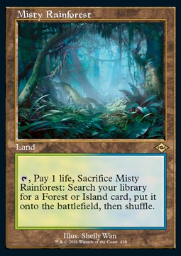 Misty Rainforest (V.1)⁣ - Modern Horizons 2: Extras⁣ (Rare)⁣ [438]