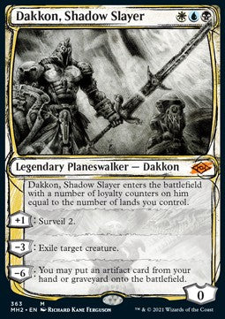 Dakkon, Shadow Slayer (V.2)⁣ - Modern Horizons 2: Extras⁣ (Mythic)⁣ [363]