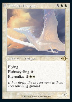 Timeless Dragon (V.1)⁣ - Modern Horizons 2: Extras⁣ (Rare)⁣ [388]