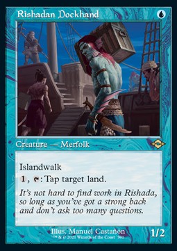 Rishadan Dockhand (V.1)⁣ - Modern Horizons 2: Extras⁣ (Rare)⁣ [391]