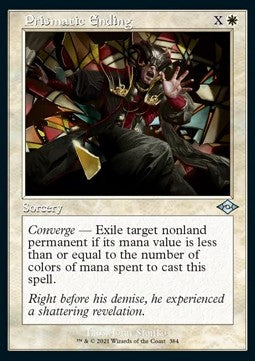 Prismatic Ending (V.1)⁣ - Modern Horizons 2: Extras⁣ (Uncommon)⁣ [384]