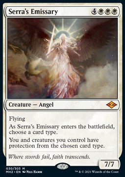 Serra's Emissary⁣ - Modern Horizons 2⁣ (Mythic)⁣ [30]
