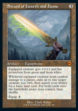 Sword of Hearth and Home (V.2)⁣ - Modern Horizons 2: Extras⁣ (Mythic)⁣ [433]